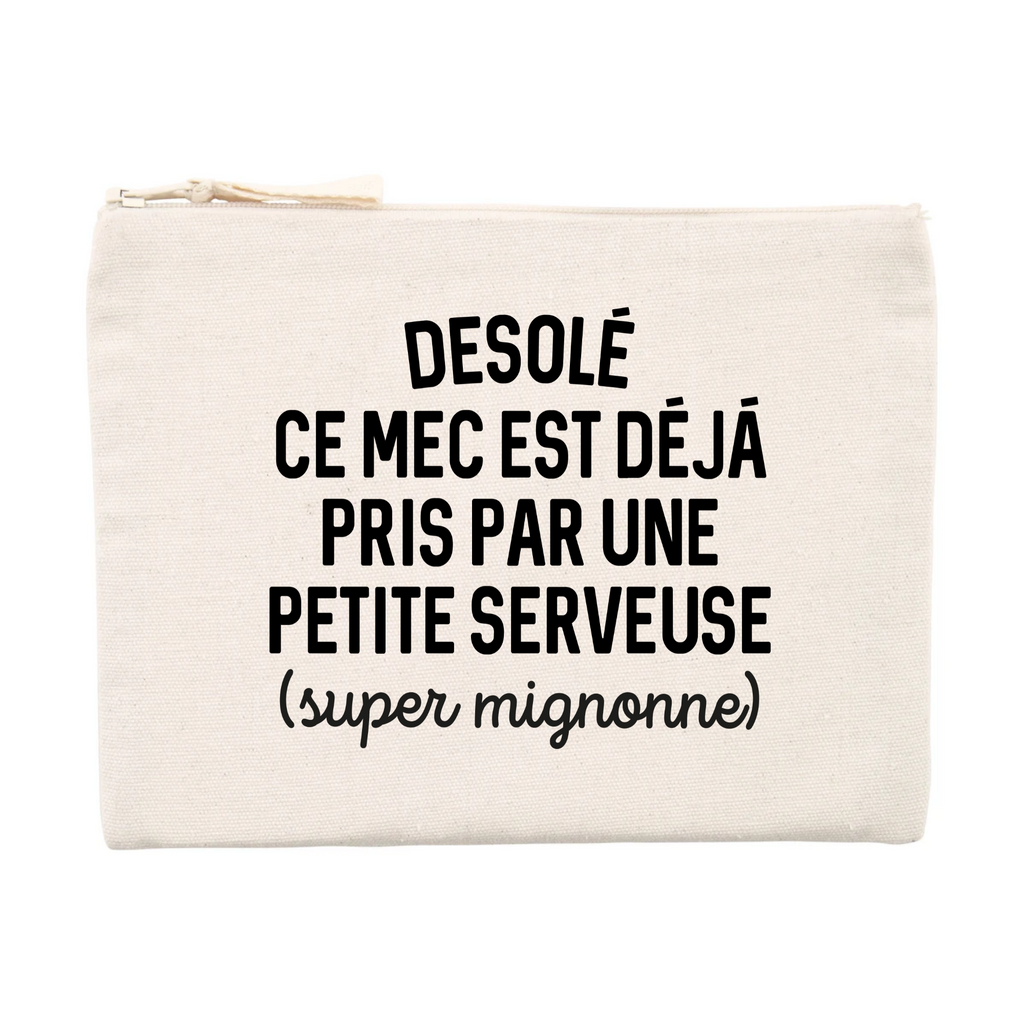 Désolé ce mec est déjà pris - Serveuse - Unique Beige