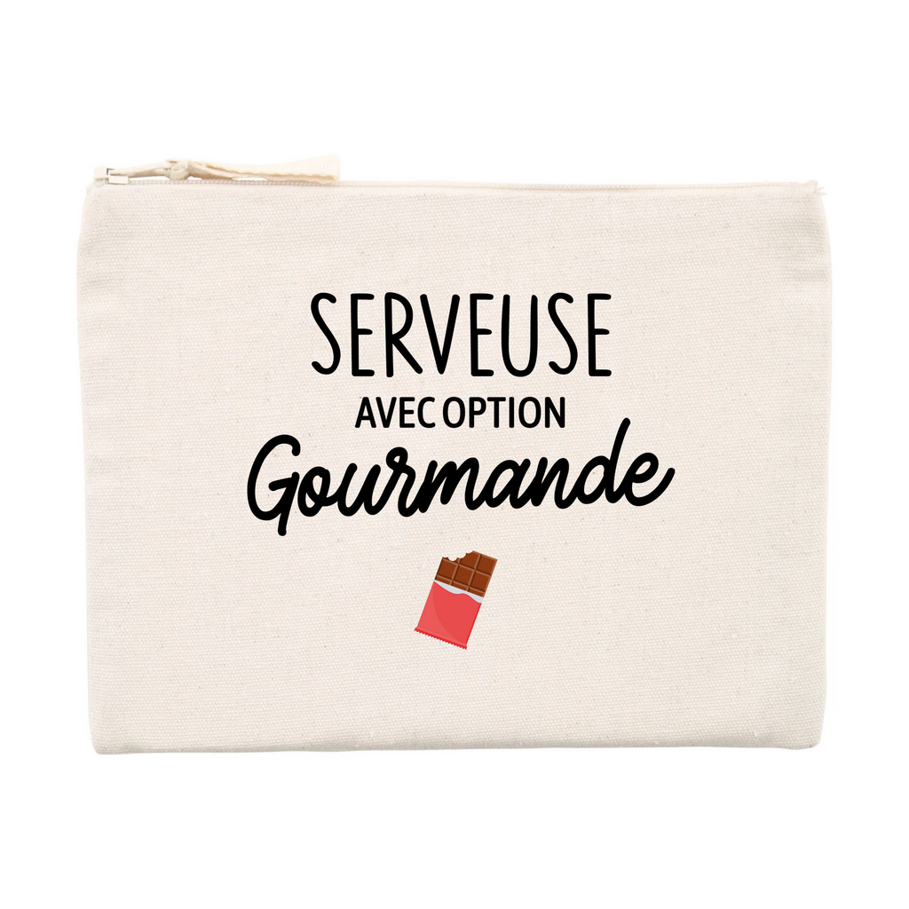 Serveuse avec option gourmande - Unique Beige