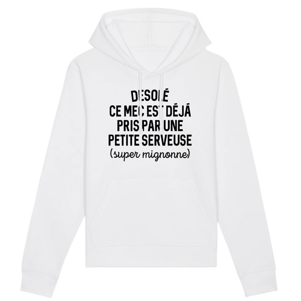 Désolé ce mec est déjà pris - Serveuse - Blanc