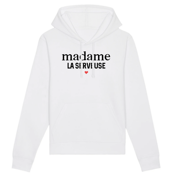 Madame la serveuse - Blanc