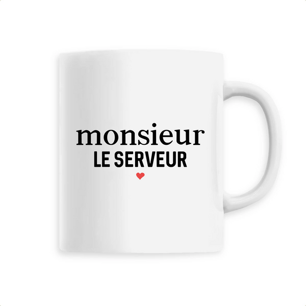 Monsieur le serveur - Unique Blanc