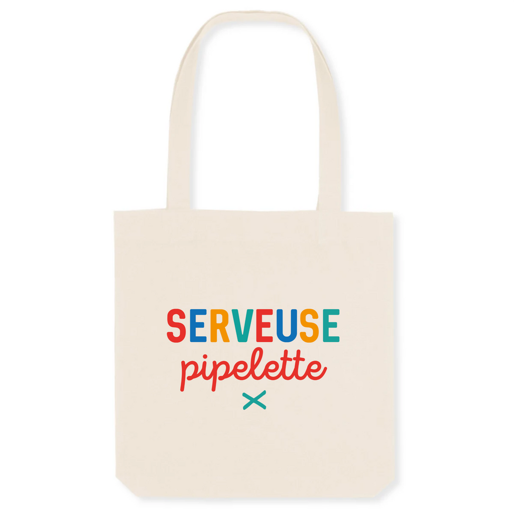 Serveuse pipelette - Unique Blanc
