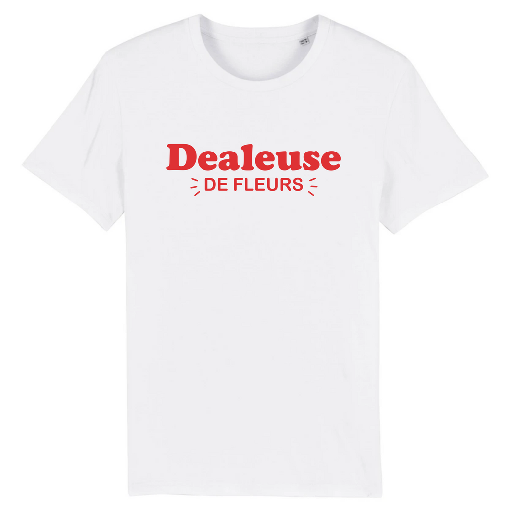 Dealeuse de fleurs - Blanc