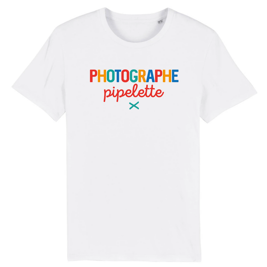 Photographe pipelette - Blanc