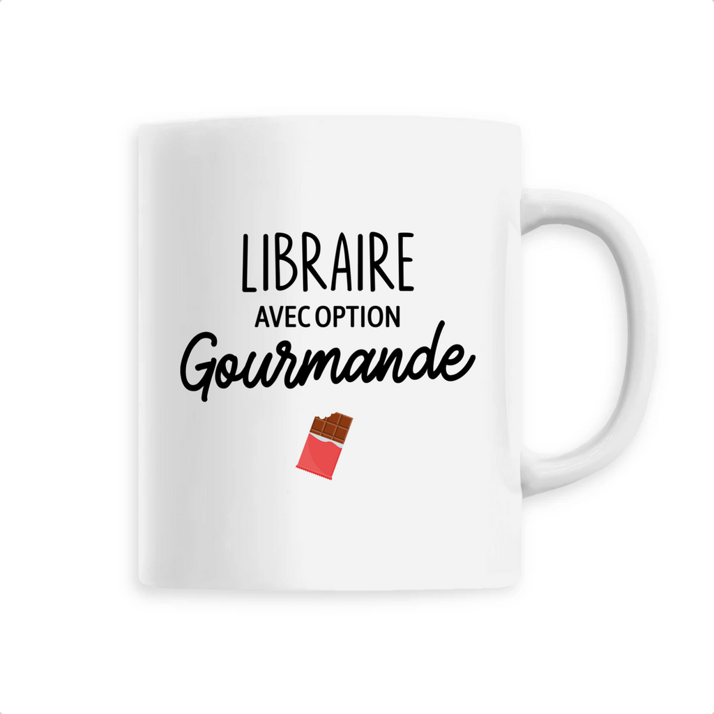 Libraire avec option gourmande - Unique Blanc