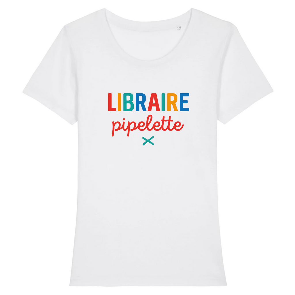 Libraire pipelette - Blanc