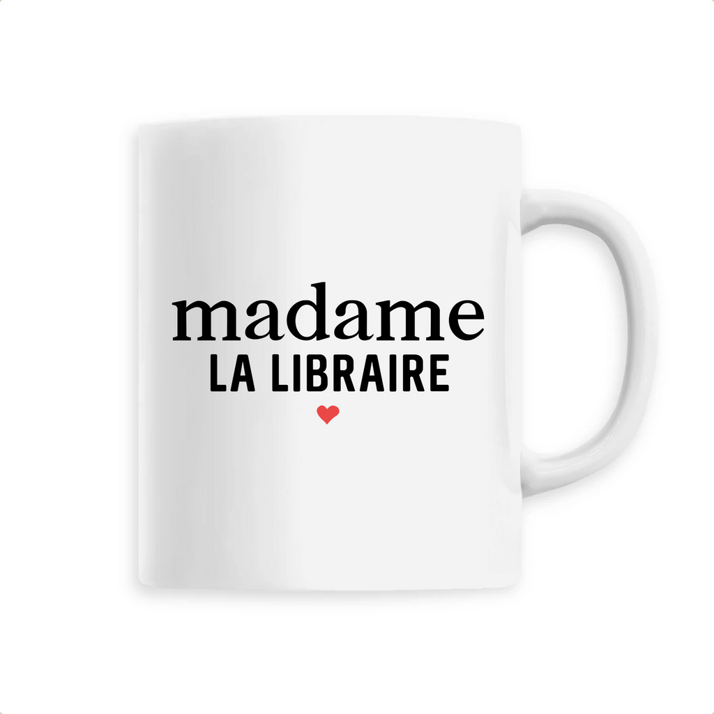 Madame la libraire - Unique Blanc