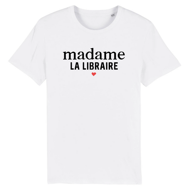 Madame la libraire - Blanc