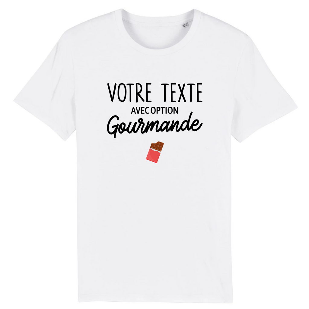 Votre texte avec option gourmande - Blanc