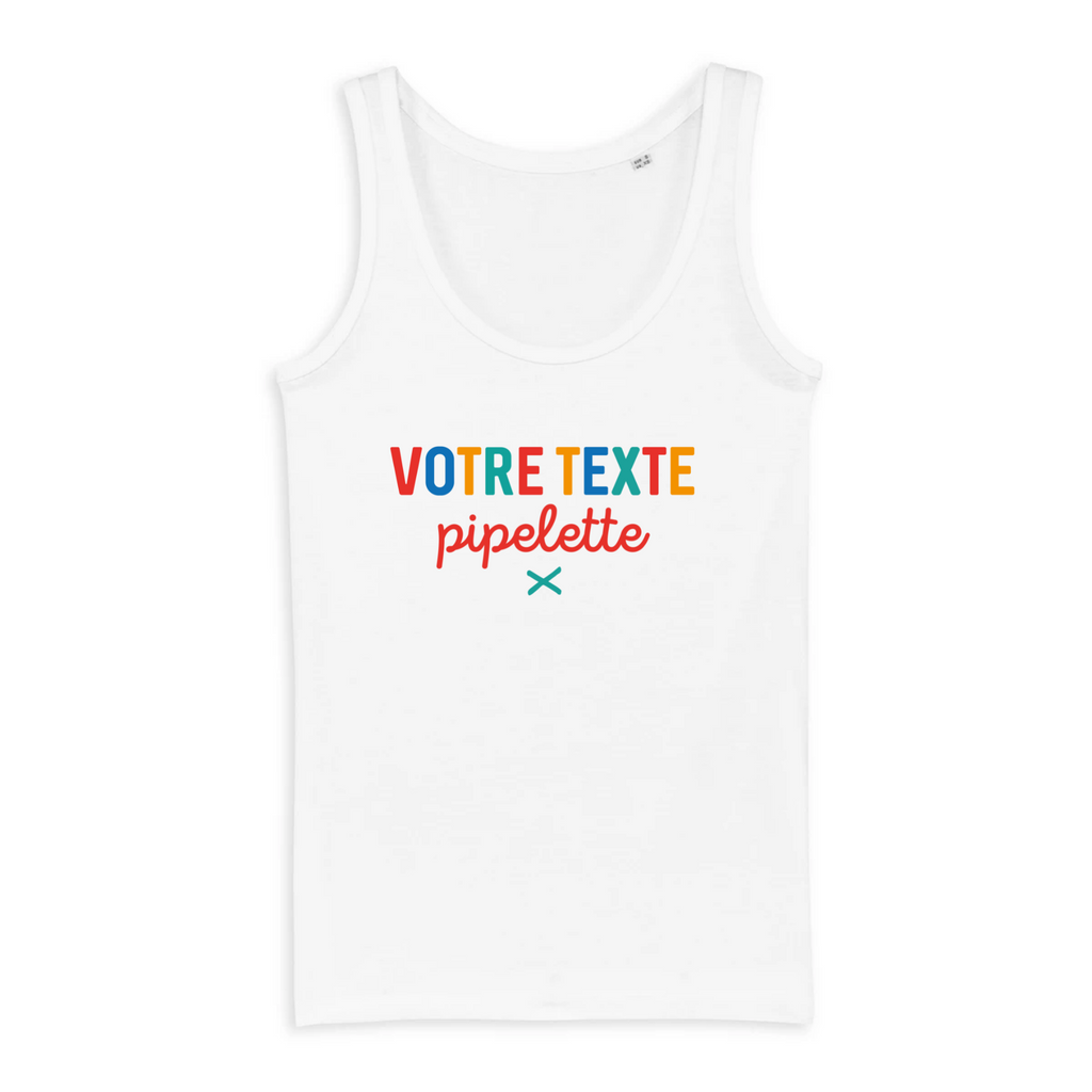 Votre texte pipelette - À Personnaliser - Blanc