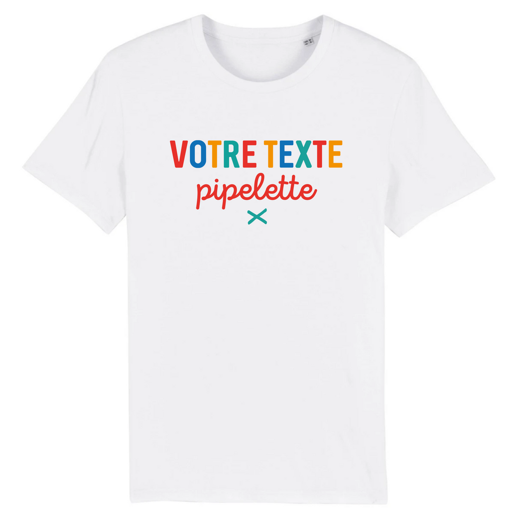 Votre texte pipelette - À Personnaliser - Blanc