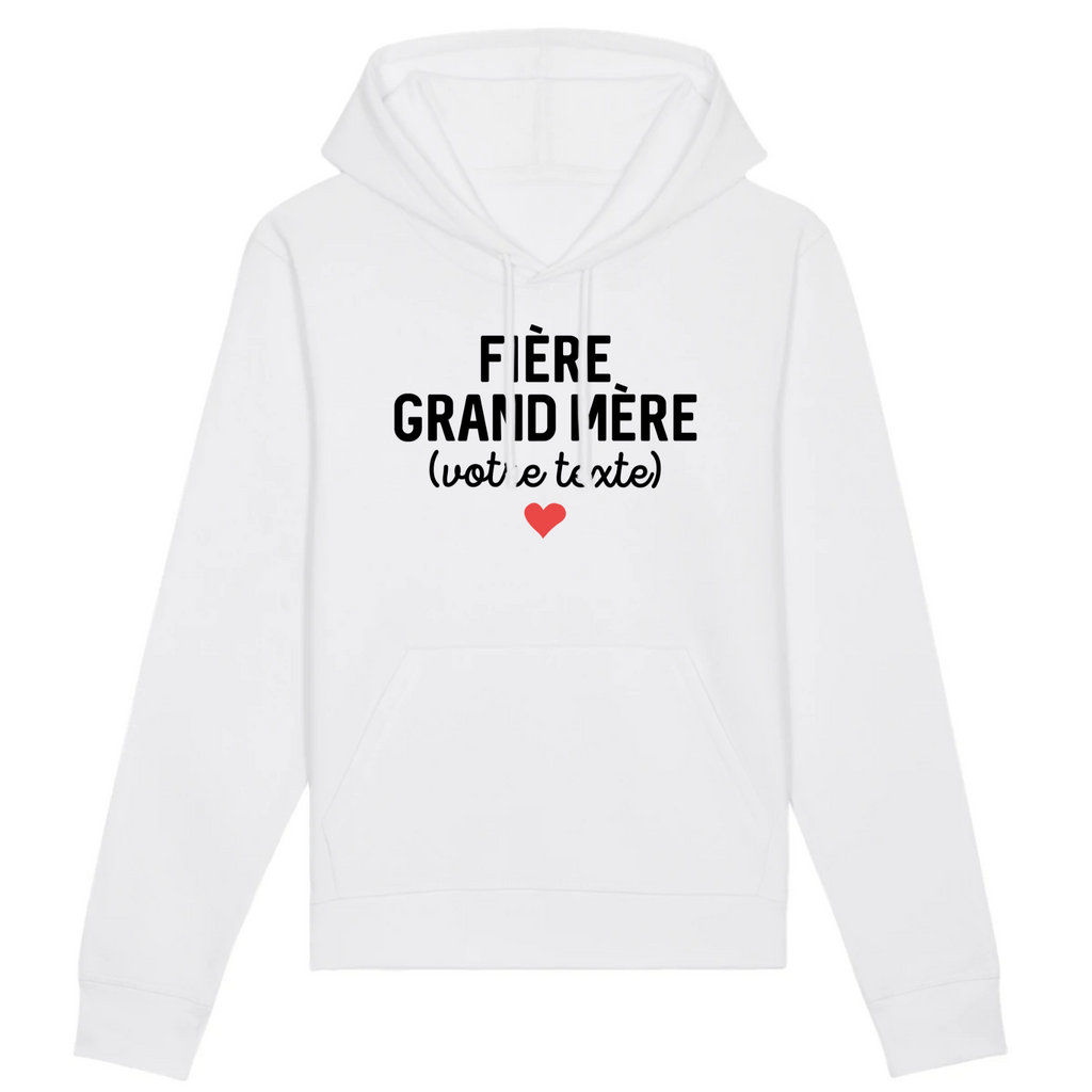 Fière grand mère (votre texte) - À Personnaliser - Blanc