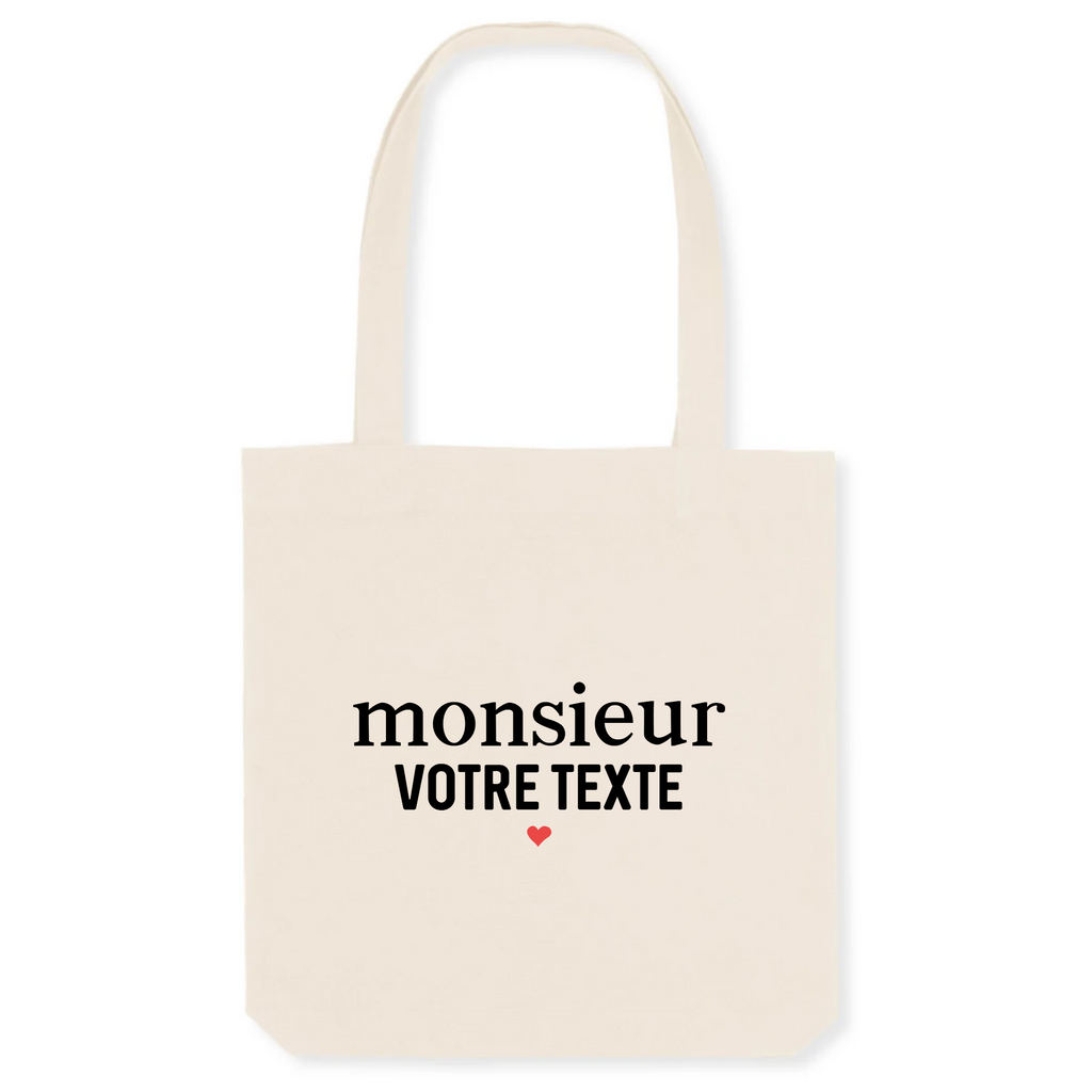 Monsieur votre texte - À personnaliser -