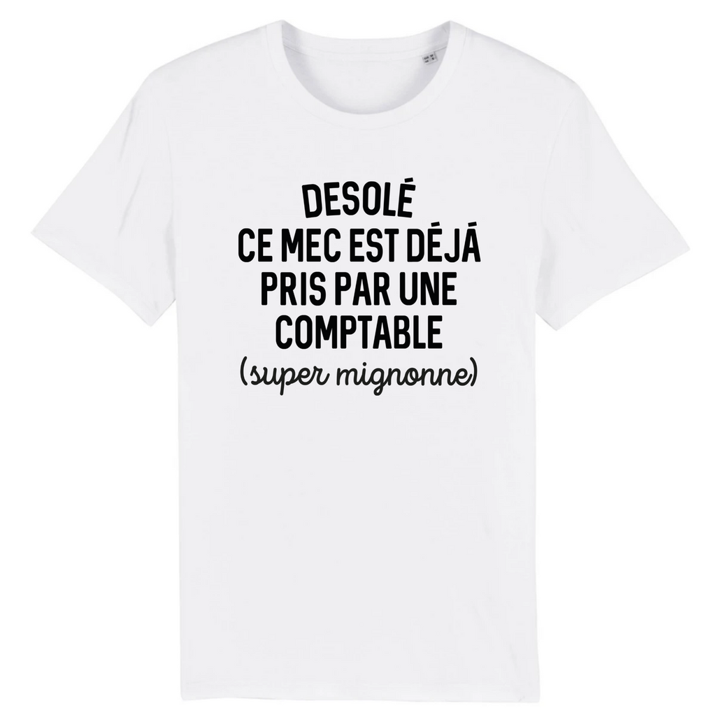 Désolé ce mec est déjà pris - Comptable - Blanc