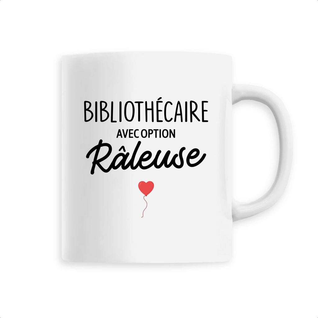 Bibliothécaire avec option râleuse - Unique Blanc