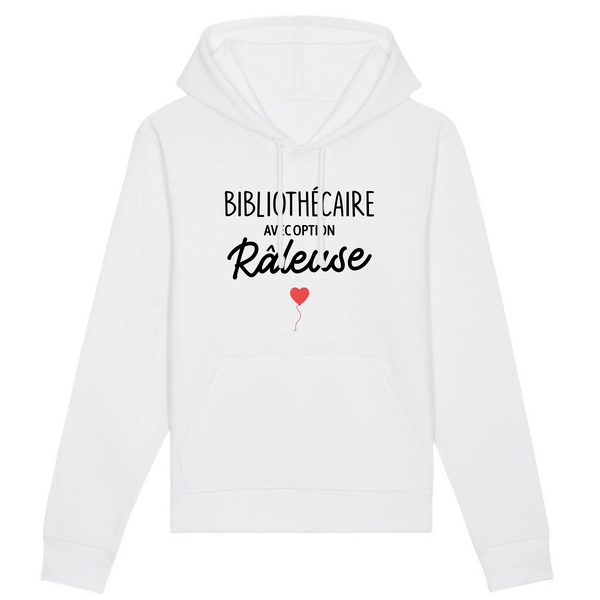 Bibliothécaire avec option râleuse - Blanc