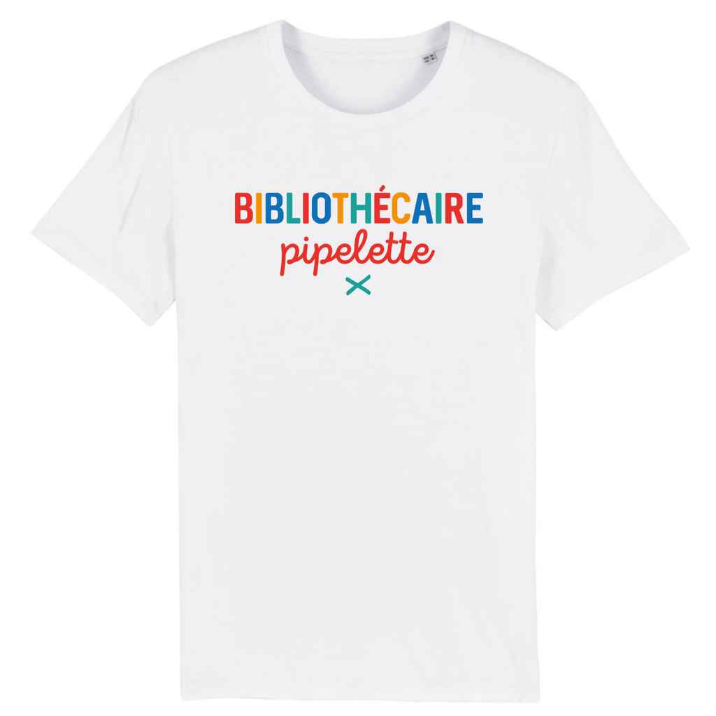 Bibliothécaire pipelette - Blanc