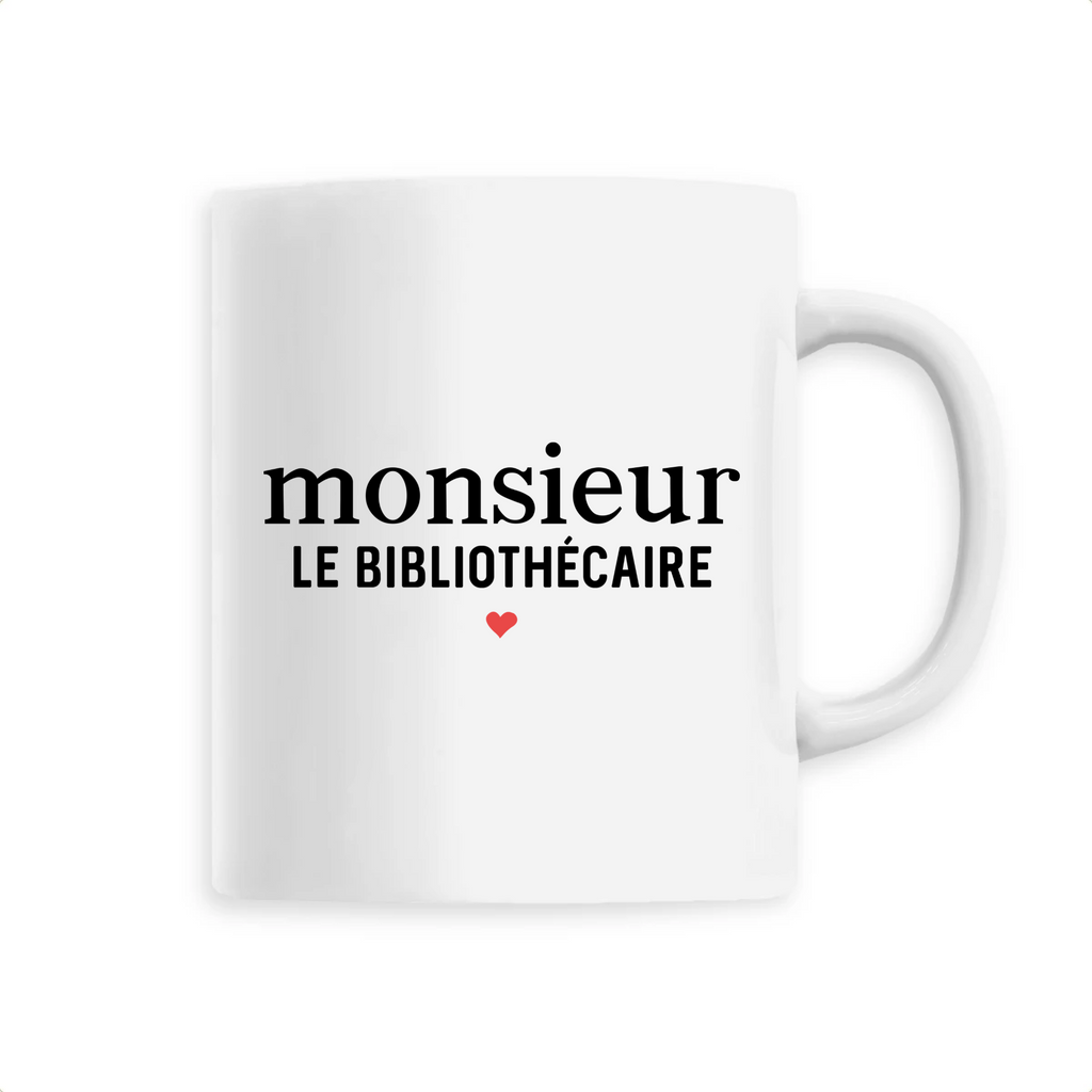 Monsieur le Bibliothécaire - Unique Blanc