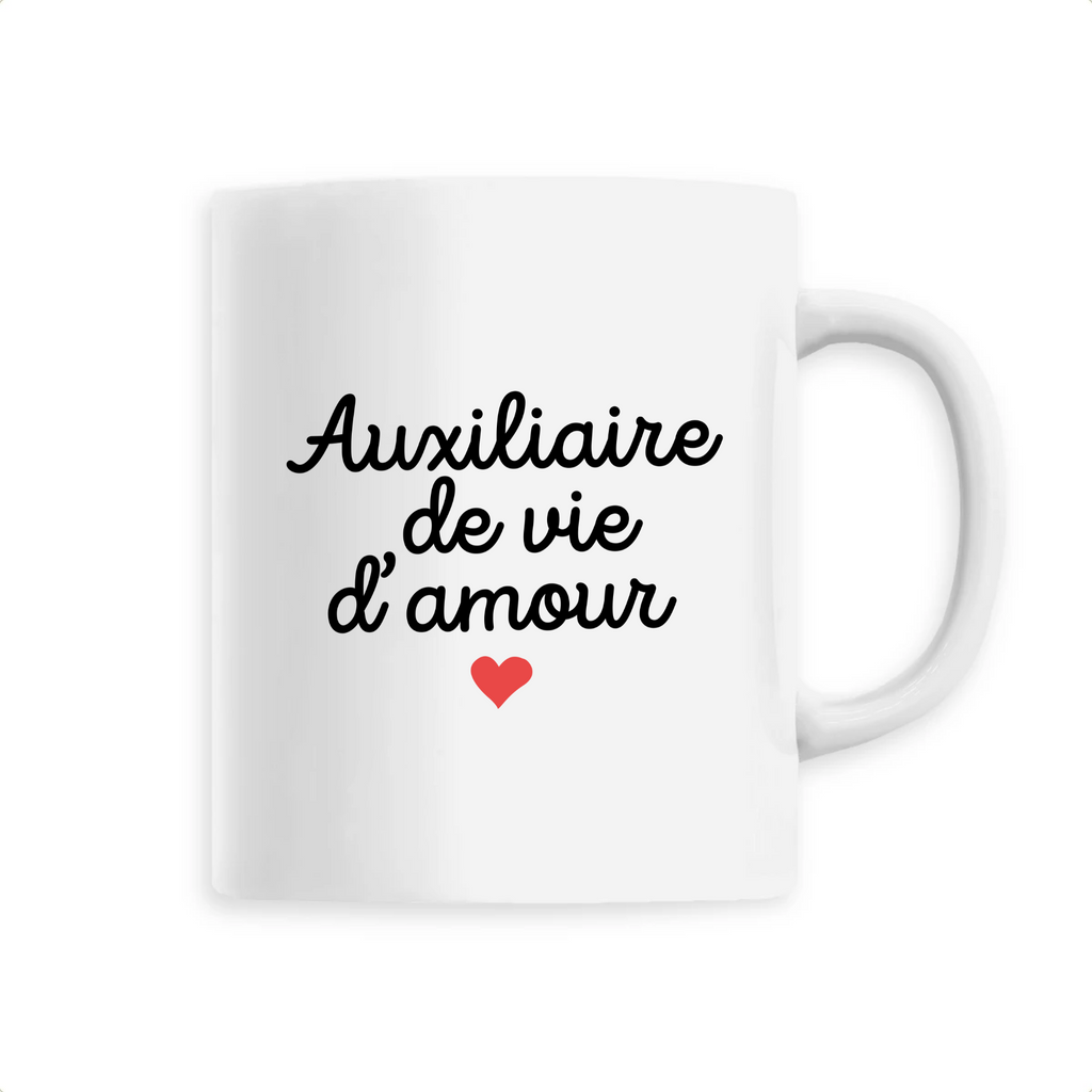 Auxiliaire de vie d'amour - Unique Blanc