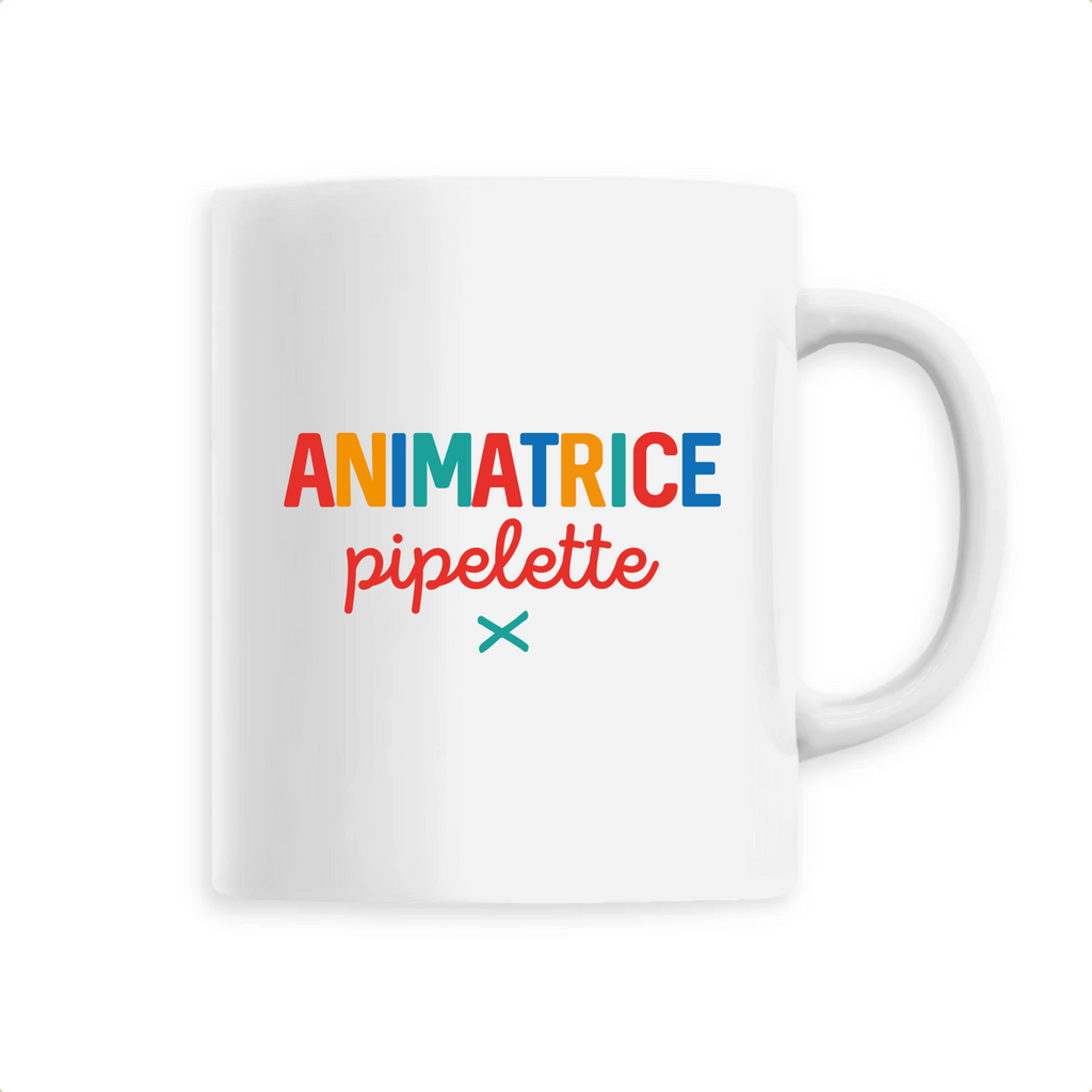Animatrice pipelette - Unique Blanc