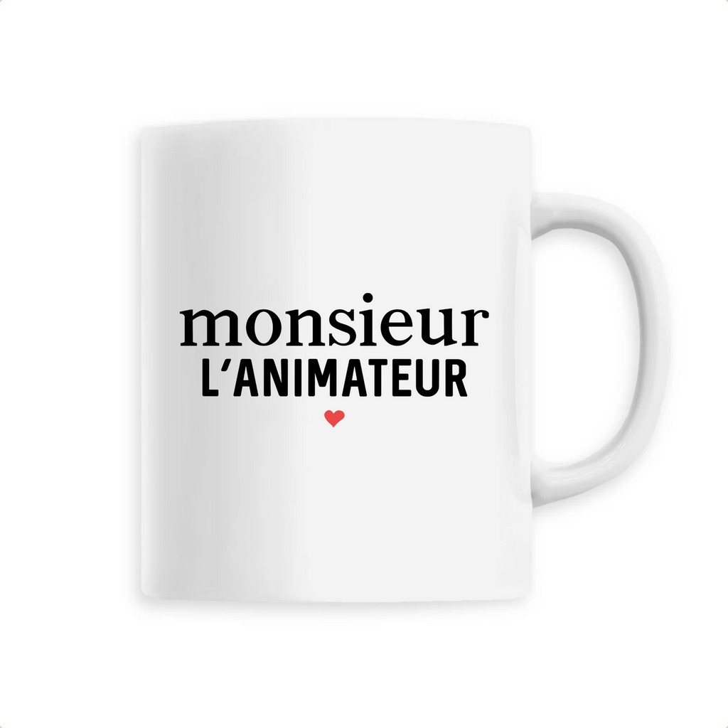 Monsieur l'animateur - Unique Blanc