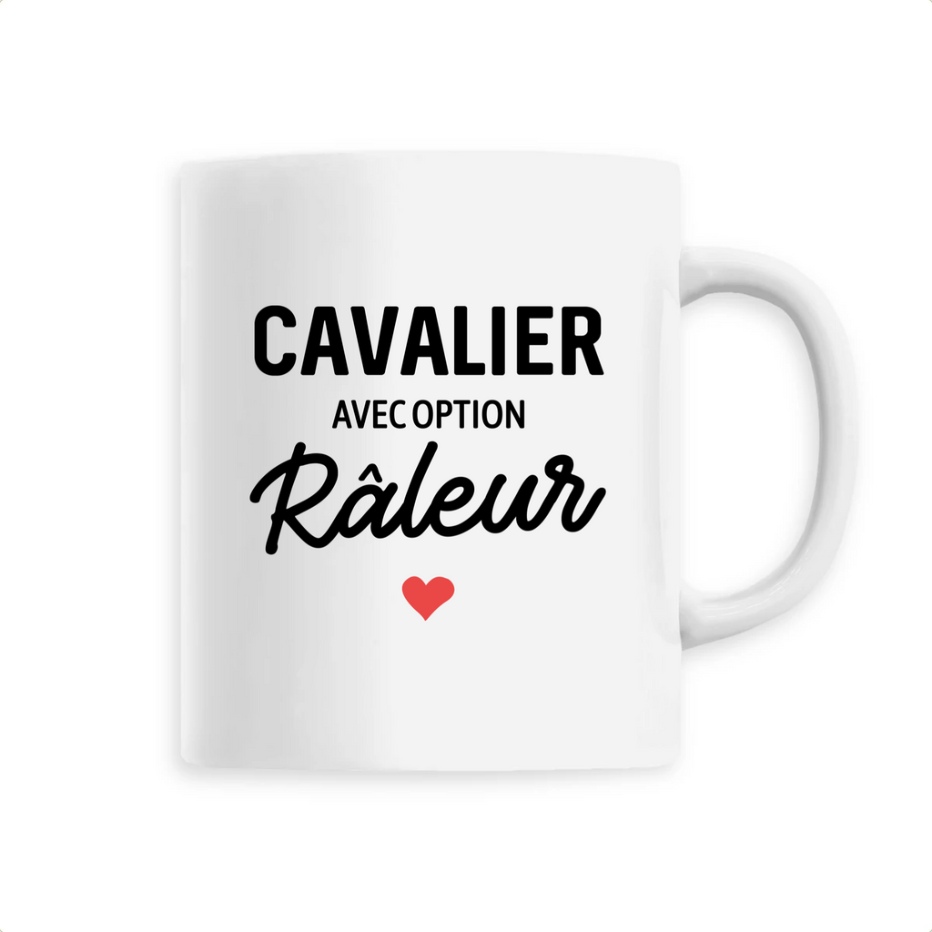 Cavalier avec option râleur - Unique Blanc