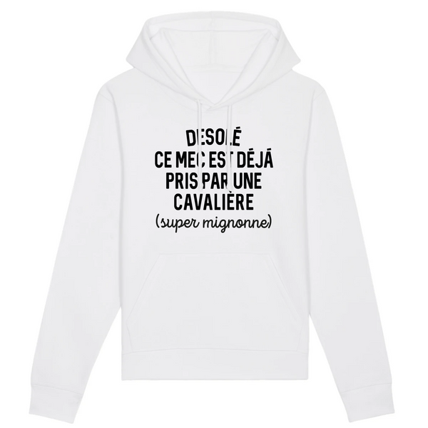 Désolé ce mec est déjà pris - Cavalière - Blanc