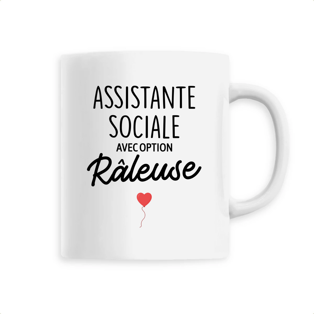 Assistante Sociale avec option Râleuse - Unique Blanc