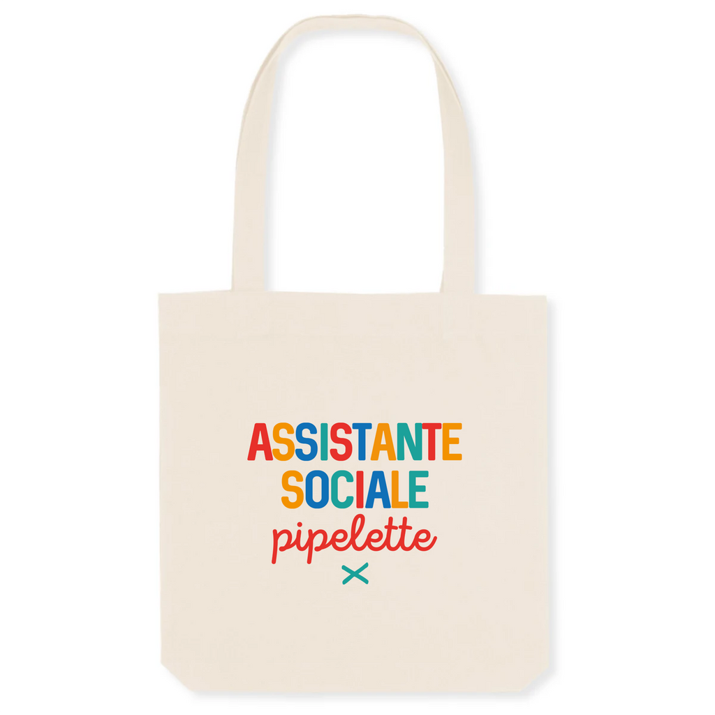 Assistante sociale pipelette - Unique Blanc