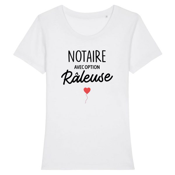 Notaire avec option râleuse - Blanc