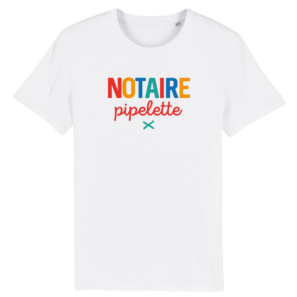 Notaire pipelette - Blanc