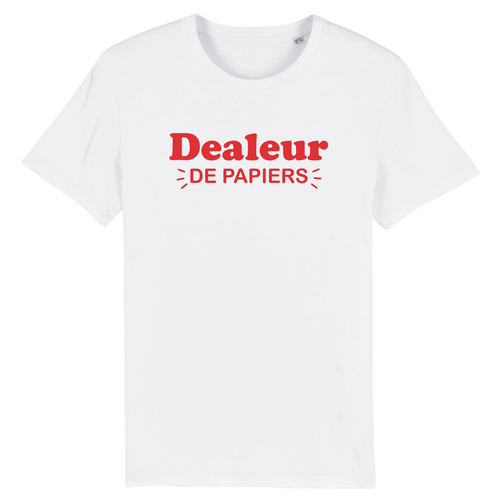 Dealeur de papiers - Blanc