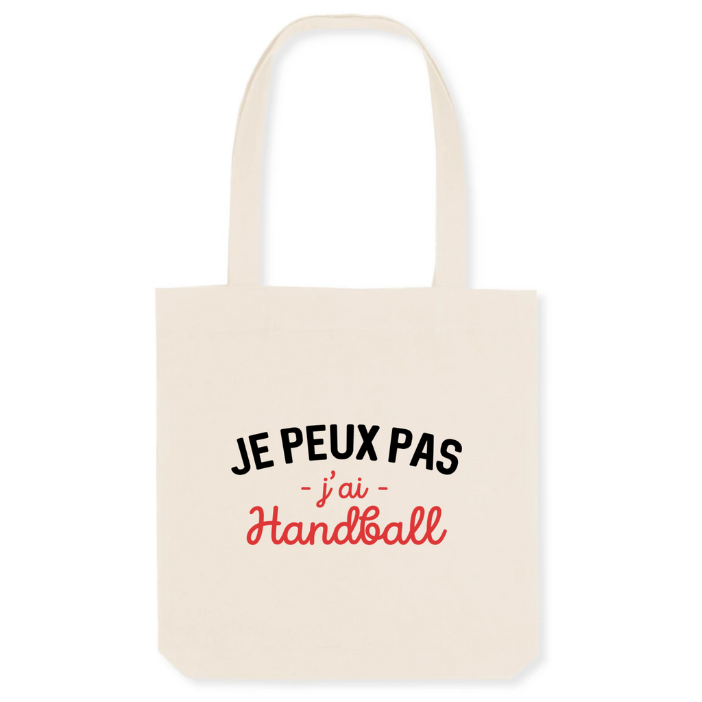 Je peux pas j`ai Handball - Unique Blanc