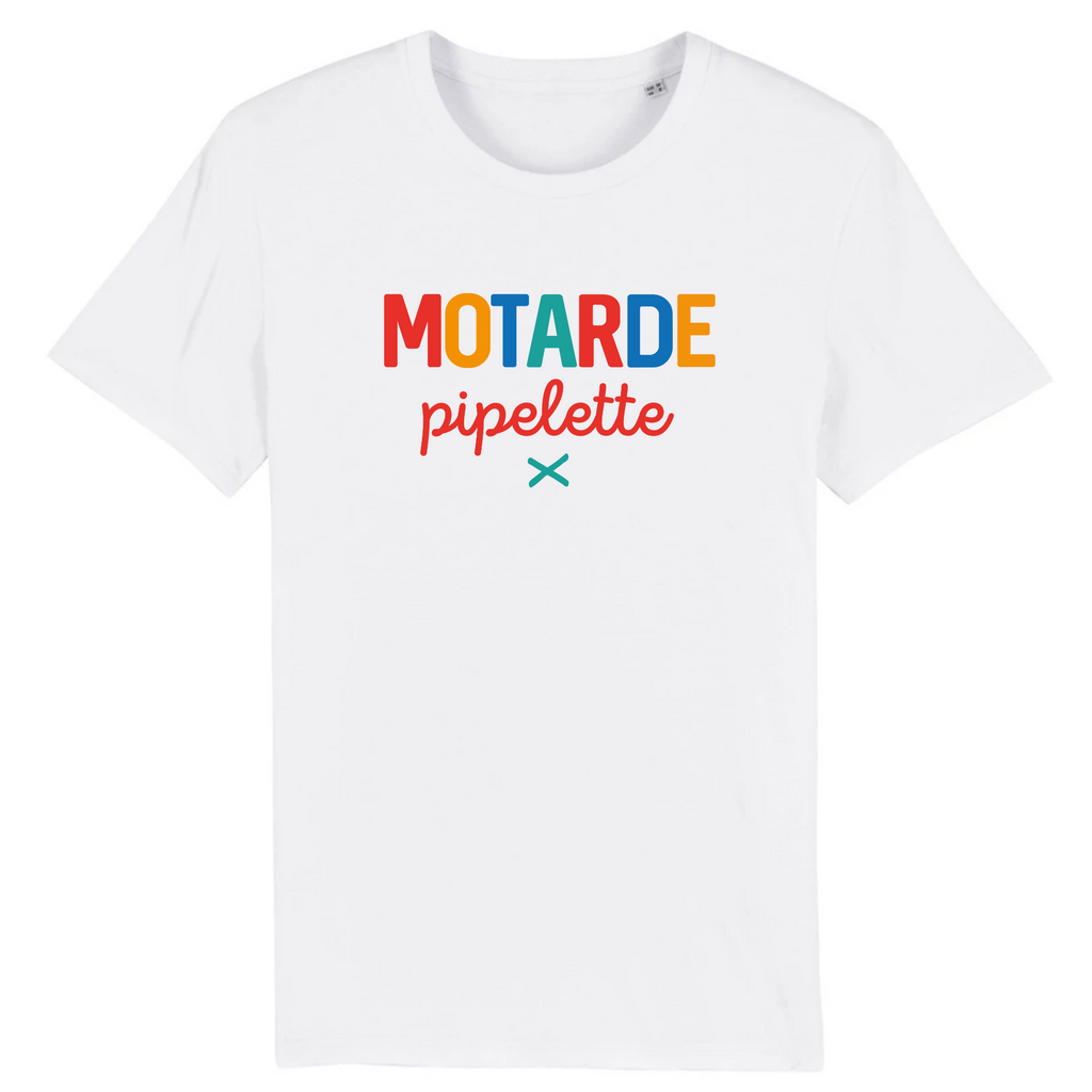 Motarde pipelette - Blanc