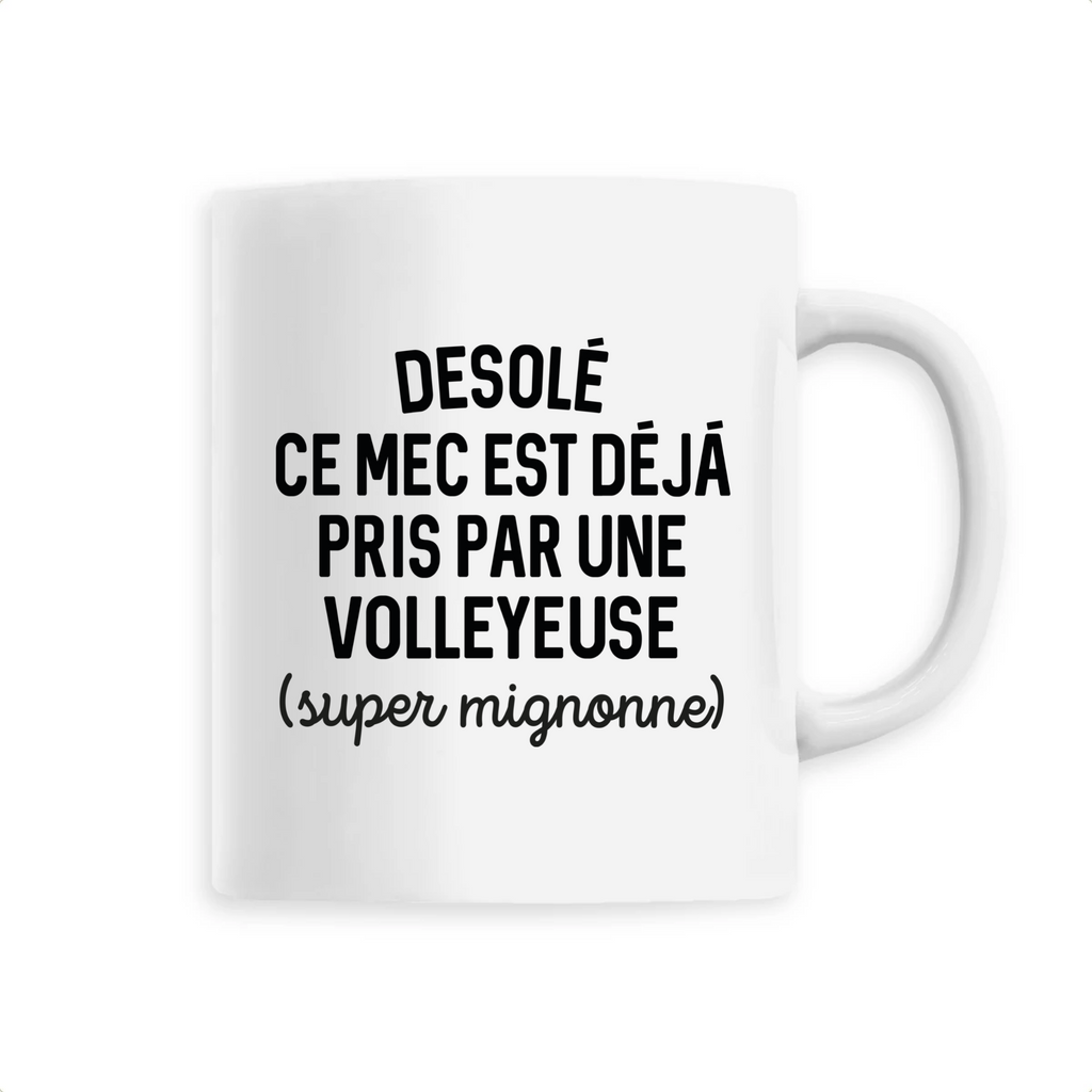 Désolé ce mec est déjà pris - Volleyeuse - Unique Blanc