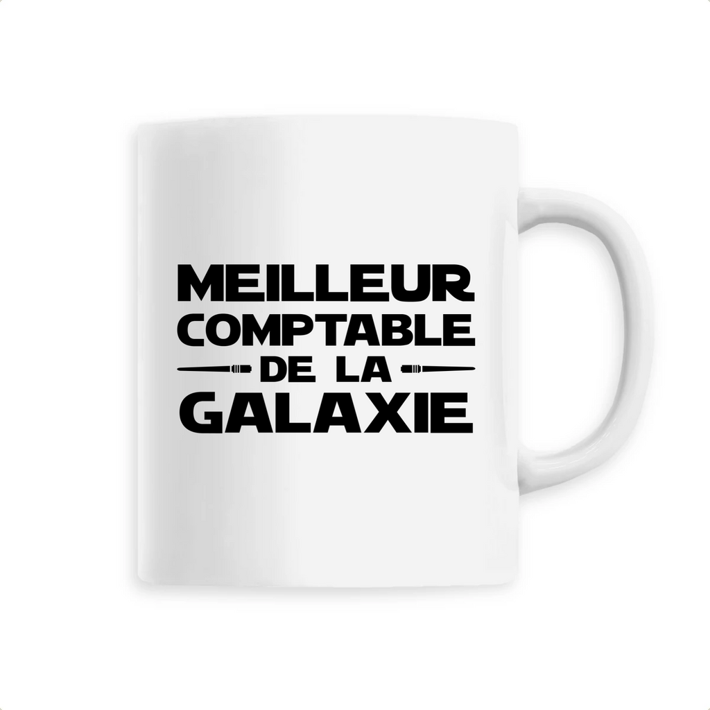 Meilleur Comptable de la Galaxie - Unique Blanc