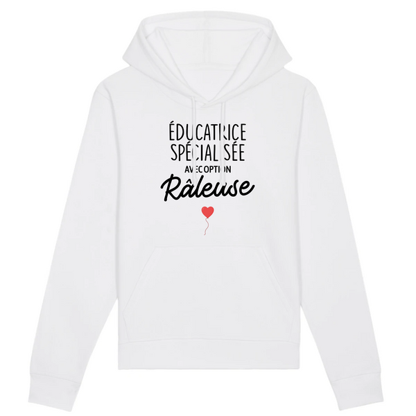 Éducatrice spécialisée avec option râleuse - Blanc