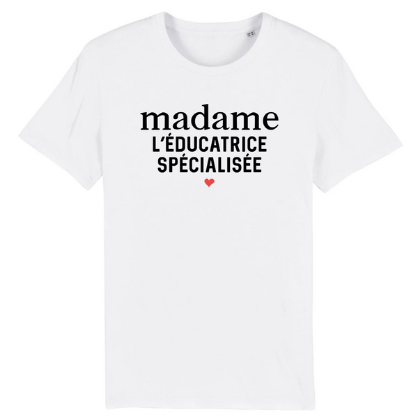 Madame l`éducatrice spécialisée - Blanc