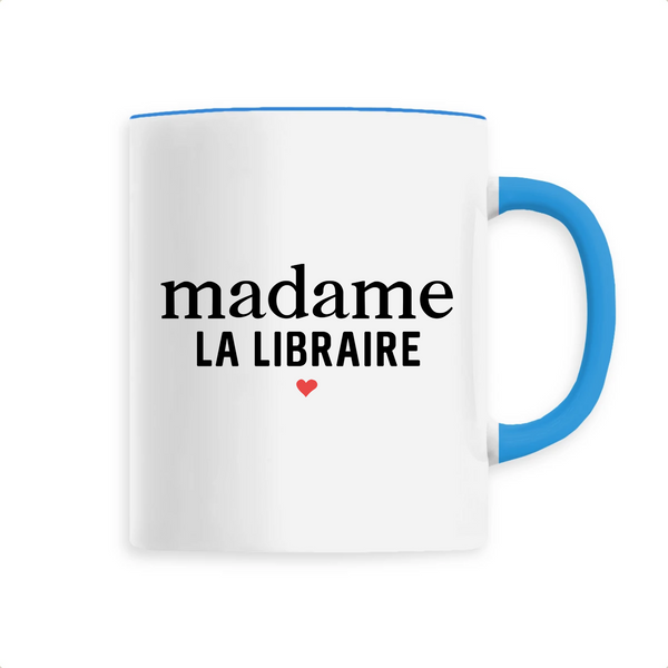 Madame la libraire - Unique Bleu