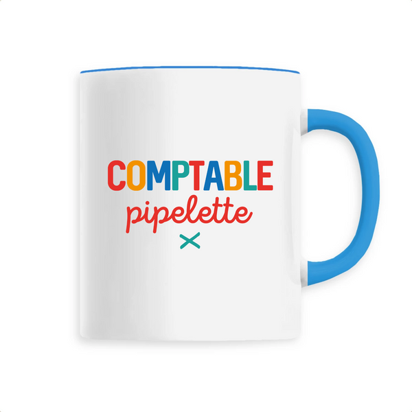 Comptable pipelette - Unique Bleu