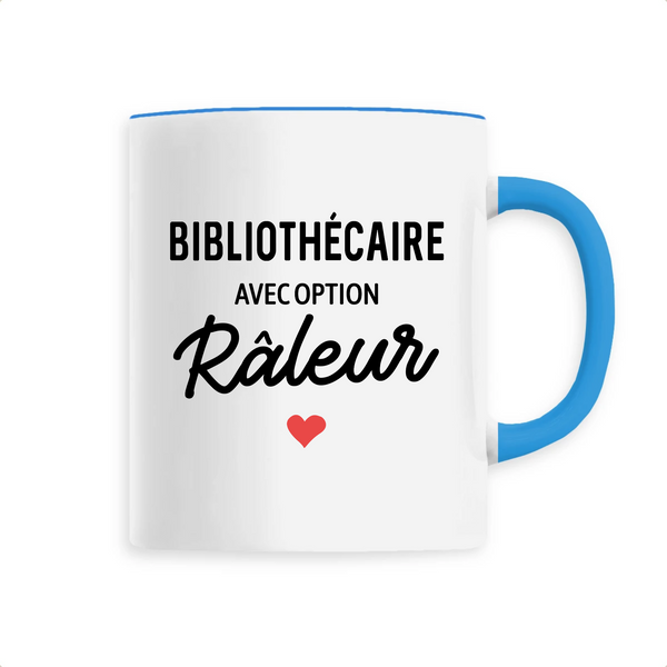 Bibliothécaire avec option râleur - Unique Bleu