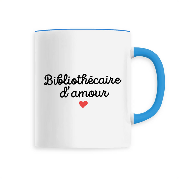 Bibliothécaire d'amour - Unique Bleu