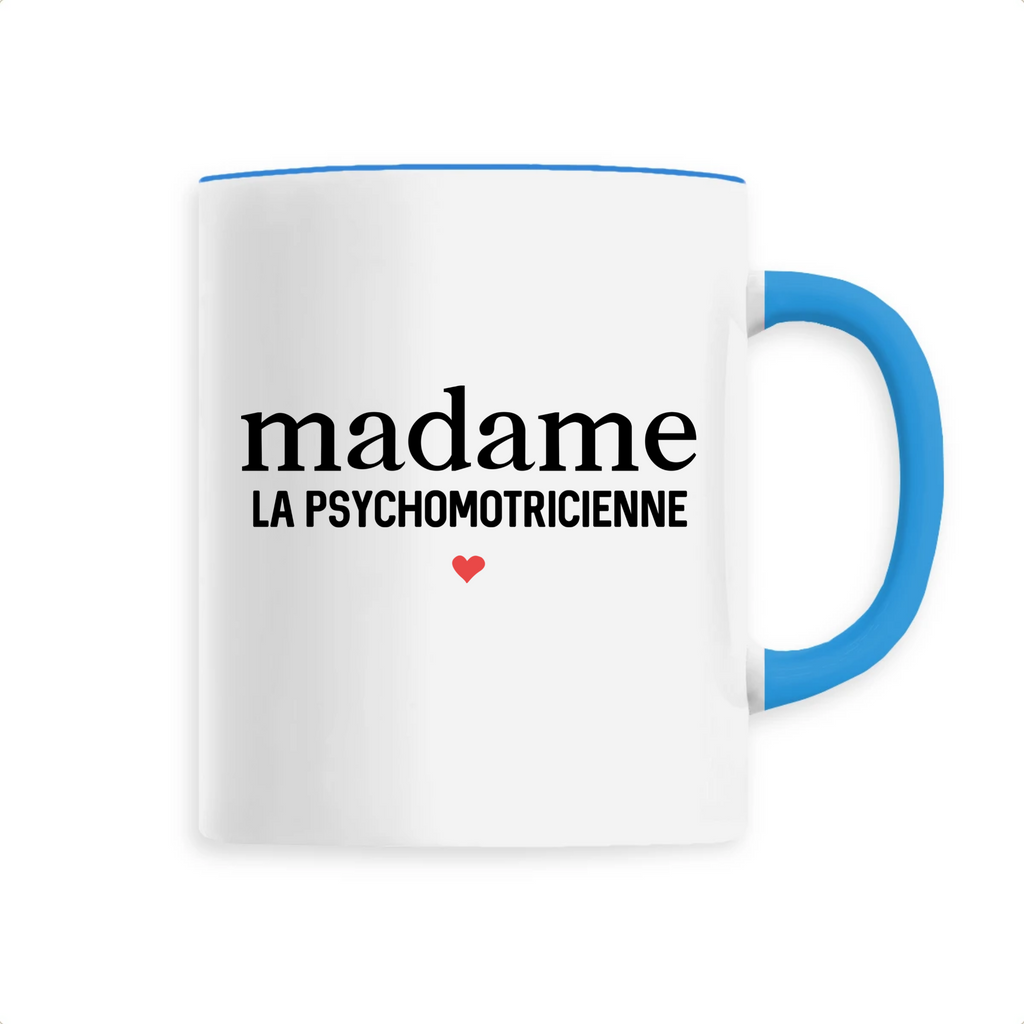 Madame la psychomotricienne - Unique Bleu