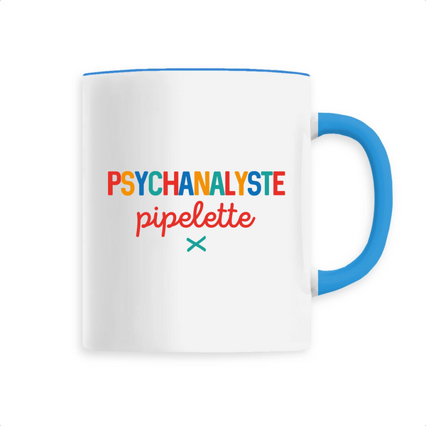 Psychanalyste pipelette - Unique Bleu