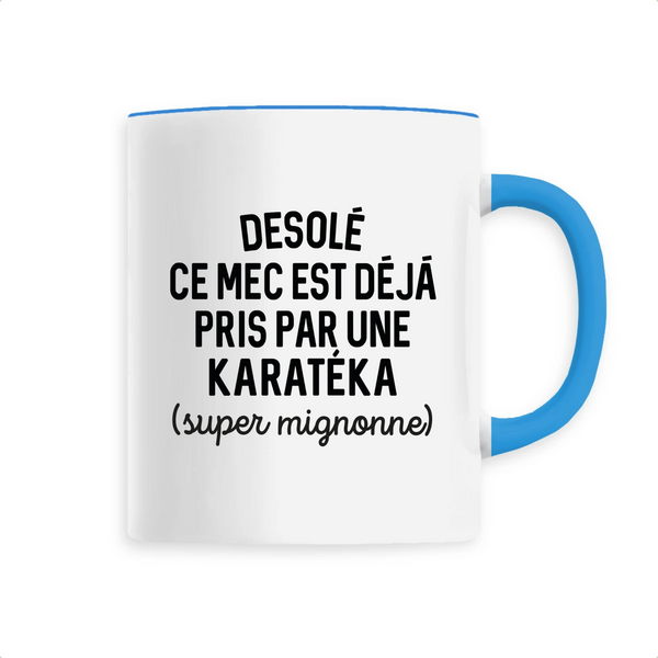 Désolé ce mec est déjà pris - Karatéka - Unique Bleu