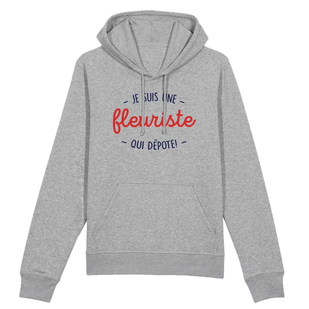 Je suis une fleuriste qui dépote - Gris
