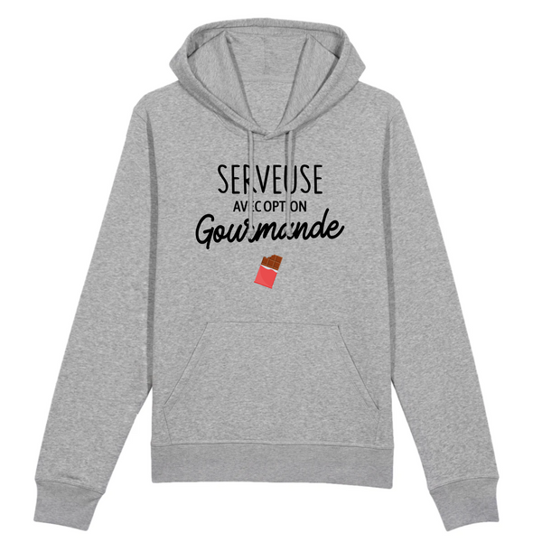 Serveuse avec option gourmande - Gris
