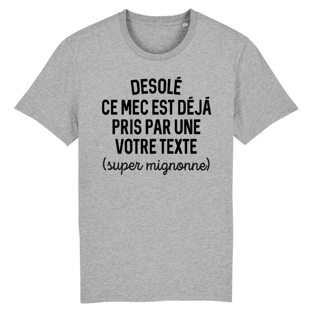 T shirt desole ce discount mec est deja pris