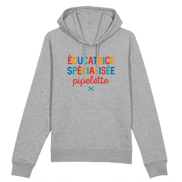 Éducatrice spécialisée pipelette - Gris
