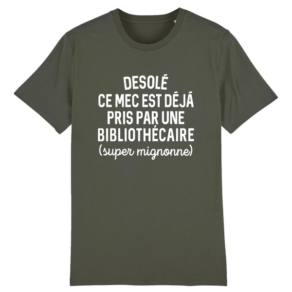 Désolé ce mec est déjà pris - Bibliothécaire - Kaki